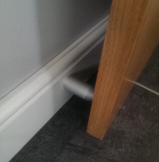Chromestop doorstop