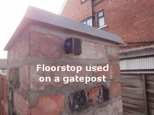Floorstop used as Gatestop