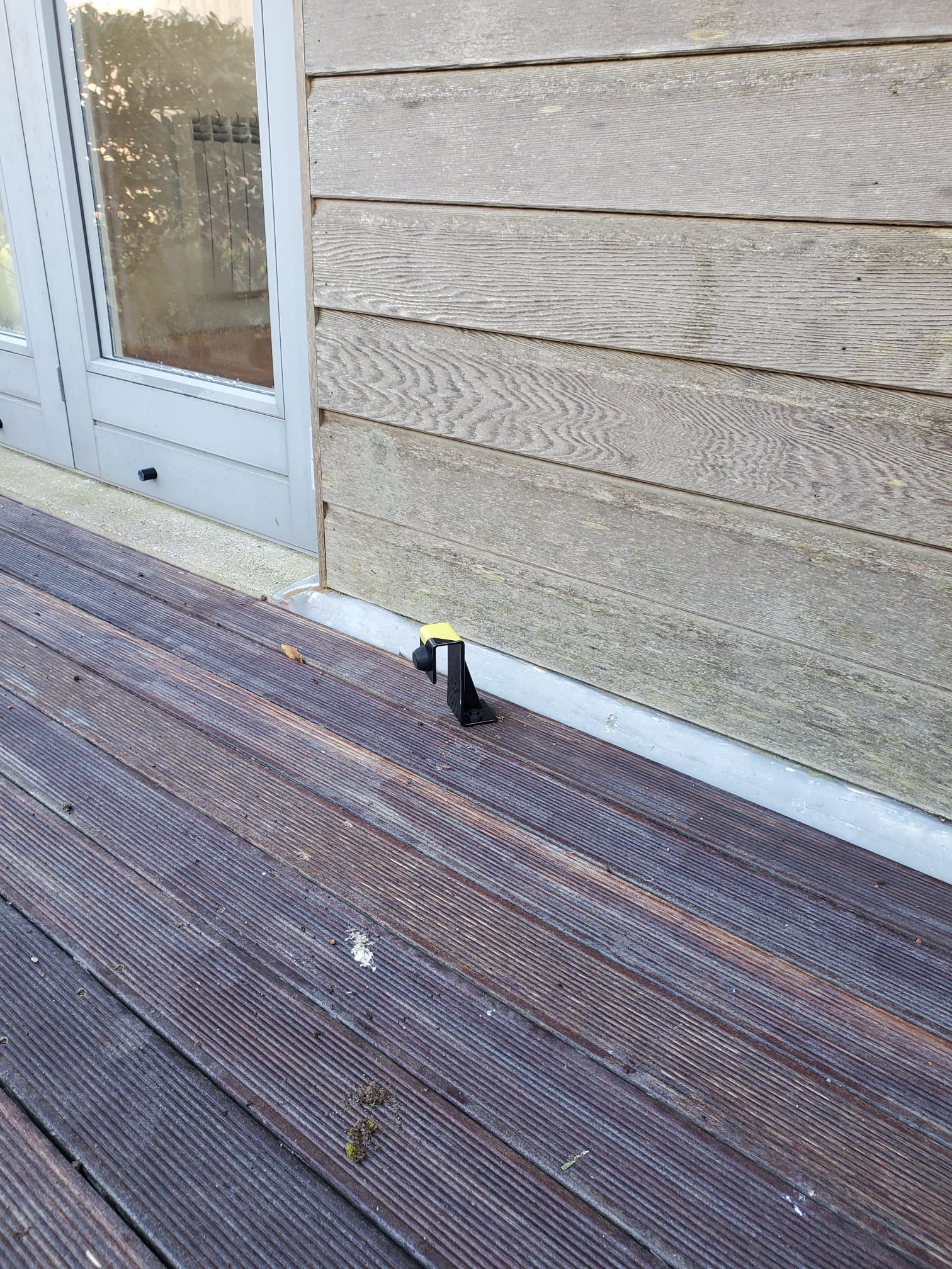110mm floorstop in black from DoorstopWorld Ltd