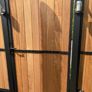 72° Doorstop used on gate : Doorstopworld Ltd : Southport. UK